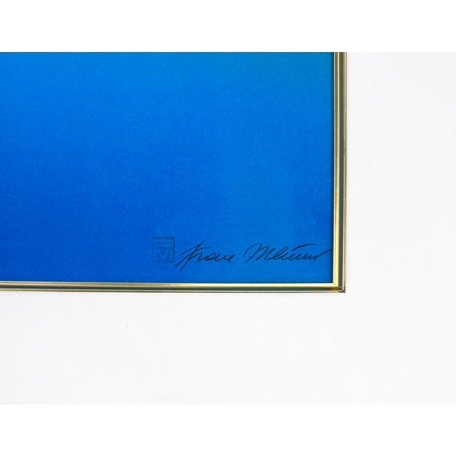 Serigraph in colors on paper. Hand signed lower left by Frane Mlinar. Hand numbered 83/325 lower right. Image size: 29 x...