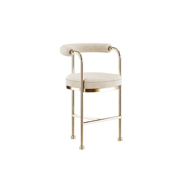 Joanne Counter Stool is a mid-century modern bar stool. This simple and elegant bar seating feels better than a Martini on...