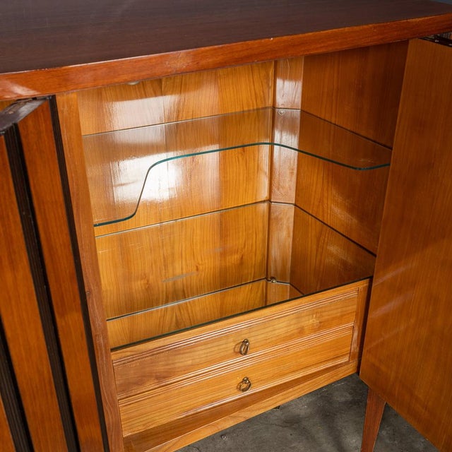 Mid-Century Italian Striped Wooden Buffet by Paolo Buffa, 1950s For Sale - Image 11 of 18
