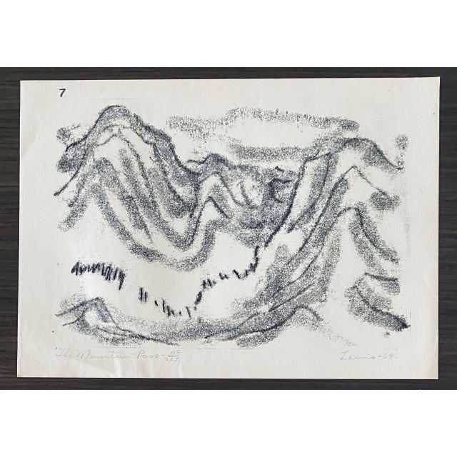 Stanley Lewis, "The Mountain Pass" from Wanderers Illustrations 112/225, 1964 For Sale