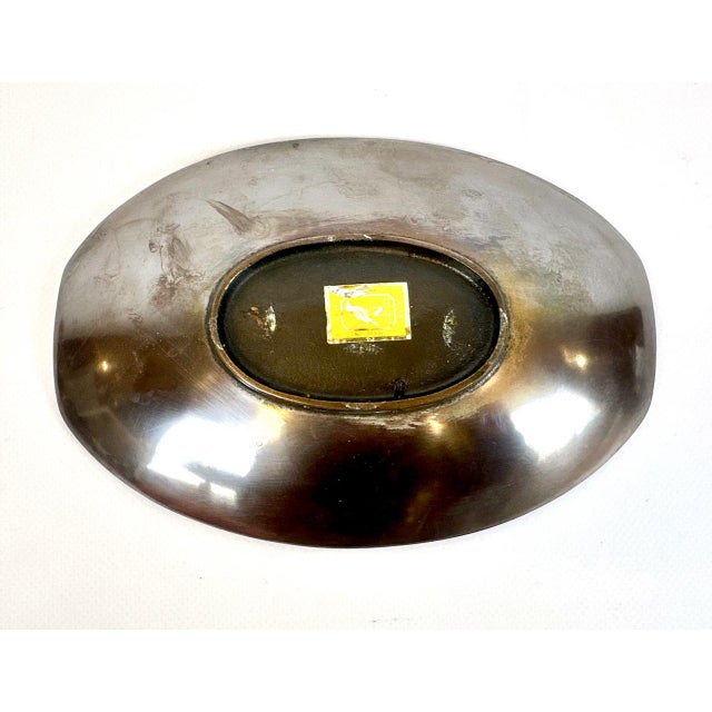 1960s Vintage Bronze Plate by N. Dam Ravn for Nordisk Malm, 1960s For Sale - Image 5 of 7