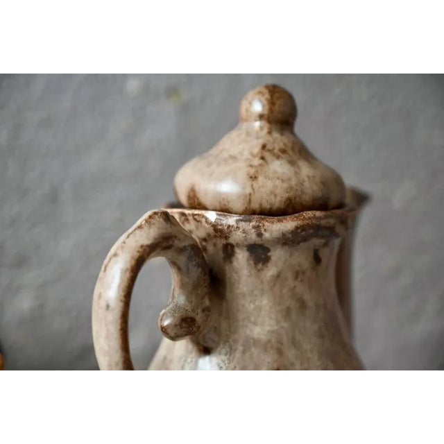 Coffee Service from Vallauris, France, 1960s, Set of 13 For Sale - Image 9 of 11