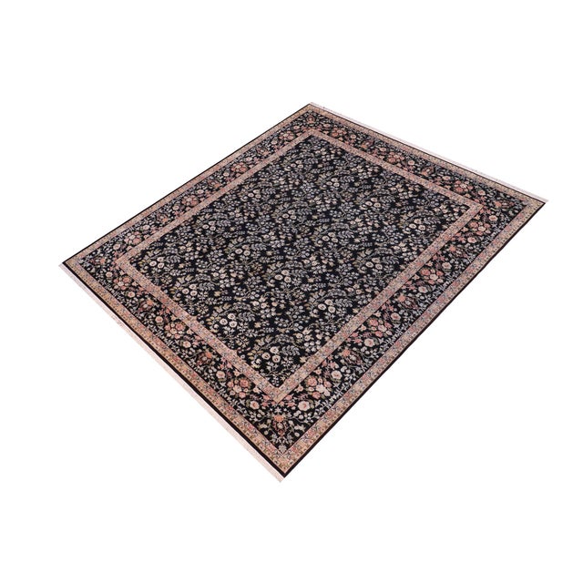 Designed with mesmerizing intricacy and gorgeous color palette, this hand-knotted masterpiece demonstrates the beauty and...