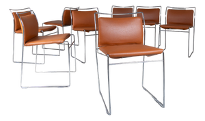Tulu Chairs by Kazuhide Takahama for Simon Gavina, 1970, Set of 8