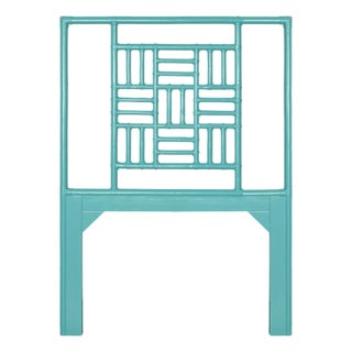 Finn Headboard Twin - Turquoise For Sale