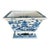 Vintage Wong Lee Blue & White Chinoiserie Cachepot For Sale