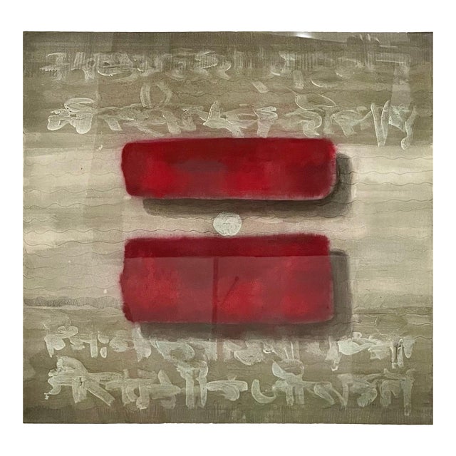 Sangeeta Reddy, Abstract Expressionist Color Field Painting Indian Artist Sangeeta Reddy, 1985 For Sale