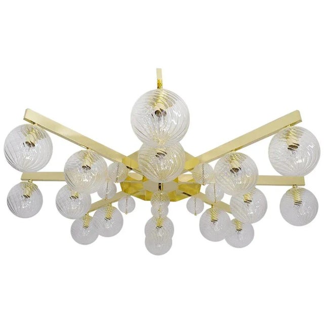 Modern 21st Century Modern Murano Flush Mount by Fabio LTD For Sale - Image 3 of 10