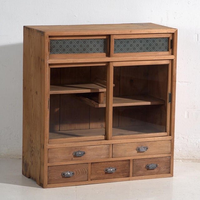 Antique Japanese Kitchen Cabinet For Sale - Image 6 of 17