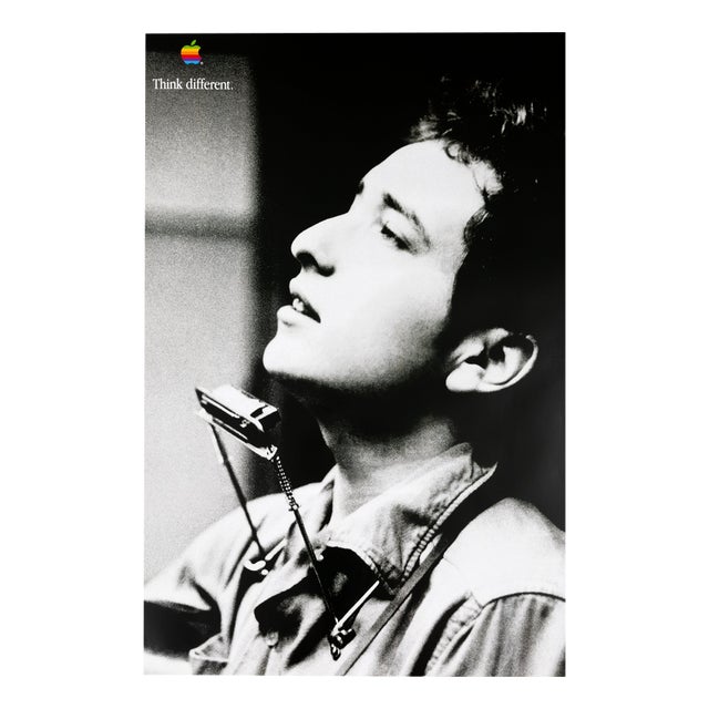 Apple Bob Dylan Poster For Sale