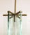 Mid-Century Modern Fontana Arte Attributed Brass And Glass Pendant For Sale - Image 3 of 12