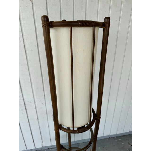 This mid-century furniture piece reflects the era’s love for tropical and natural materials. Compact and lightweight this...