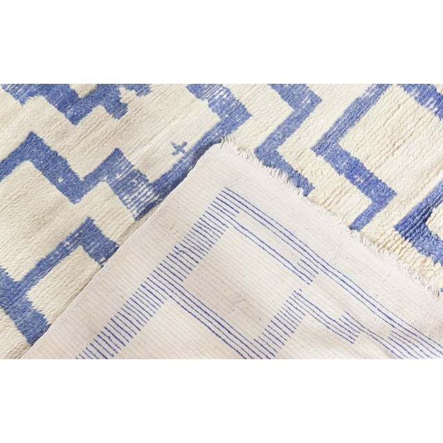 Ivory Vintage Turkish Tulu Rug Doris Leslie Blau For Sale - Image 8 of 8