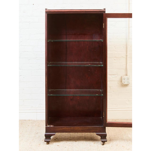 Antique Mission Oak Arts & Crafts Bar Cabinet For Sale In Los Angeles - Image 6 of 9