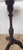 Brown Vintage Wine Tripod Table Piecrust Scalloped Edge English 1950 Postage Available For Sale - Image 8 of 18