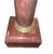 19th Century French Rouge Griotte Marble & Ormolu Pedestal Column For Sale - Image 4 of 8