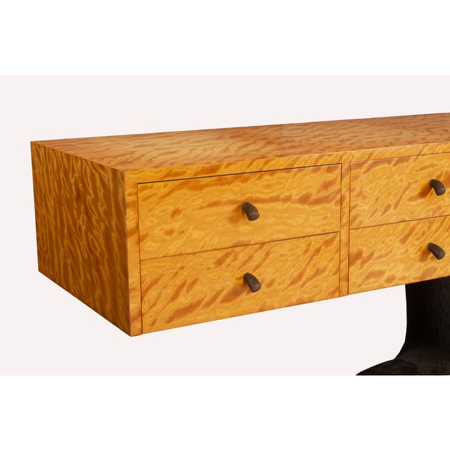 Wendell Castle Twisted Buffet Console Table, 1990 For Sale - Image 11 of 12