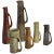 Mid-Century Ceramic Studio Vases in Muted Colors, Set of 6 For Sale - Image 17 of 17