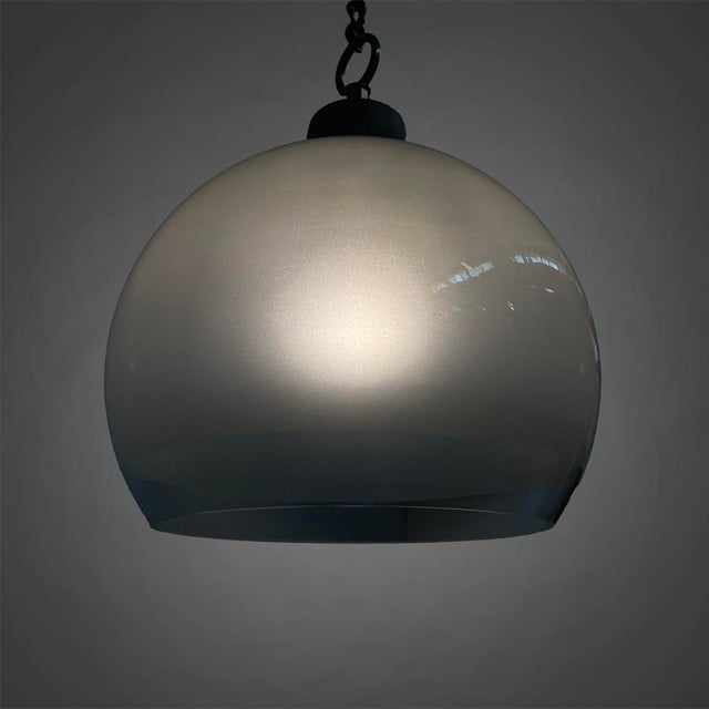 Mid-Century Modern Italian LS10 Pendant Lights attributed to Luigi Caccia Dominioni for Azucena,, 1960s, Set of 3 For Sale - Image 9 of 14