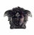 Versace Head of Medusa Black Matte Frosted Crystal Paperweight by Rosenthal of Germany For Sale - Image 10 of 11