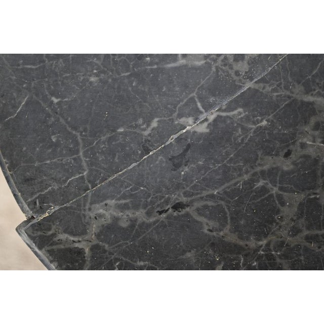 Wood Louis XVI Style Wooden Half-Moon Console, Early 19th Century For Sale - Image 7 of 18