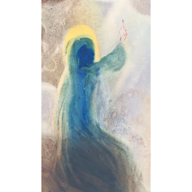 Color lithograph "Beati Pauperes... Beati Mites ... Beati" (Blessed are the poor... Blessed are the meek..., Matthew...