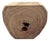 Vintage Organic Monkey Pod Side Table For Sale