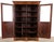 Brown 19th Century Louis XVI Style Walnut Bibliotheque For Sale - Image 8 of 10