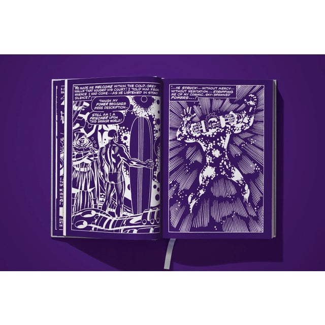 White TASCHEN Books "Marvel Comics Library. Silver Surfer. Vol. 1. 1968–1970" Collector's Edition, numbered For Sale - Image 8 of 11