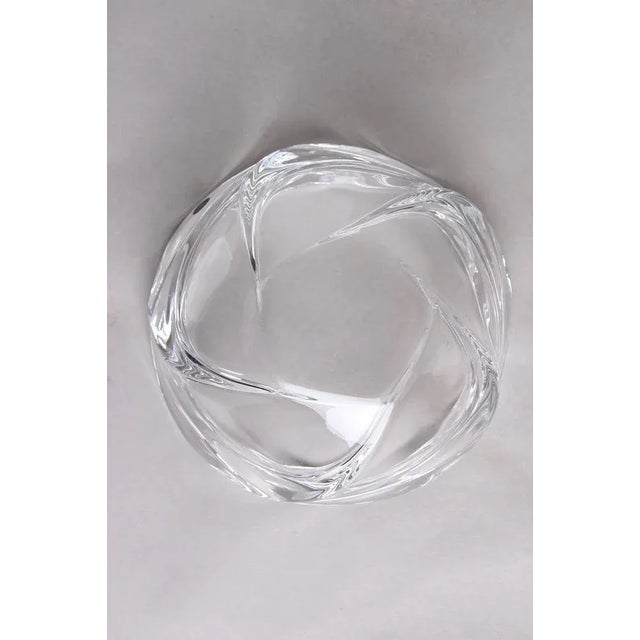 1990s Handmade Glass Bowl by Allan Scharff, 1992 For Sale - Image 5 of 7