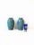 Italian Blue Marble Urn Vases - a Pair For Sale - Image 4 of 13