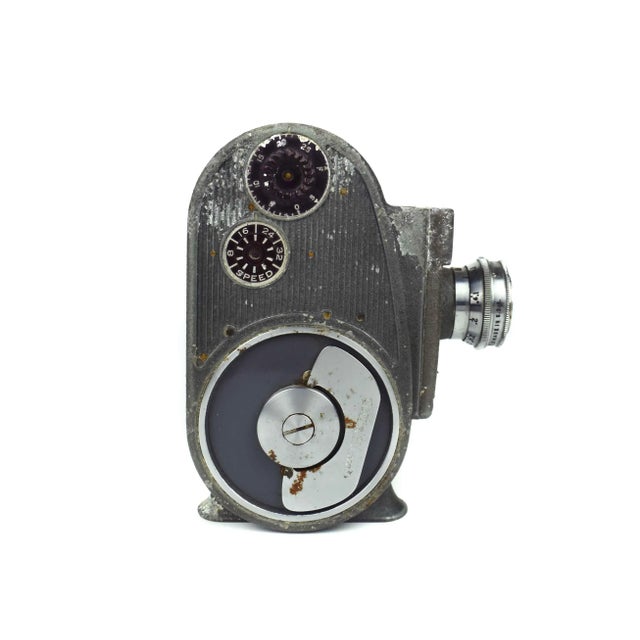 Mid-Century Modern Mid 20th Century Bell & Howell Electric Eye 8 Mm Roll Film Movie Camera Usa For Sale - Image 3 of 7