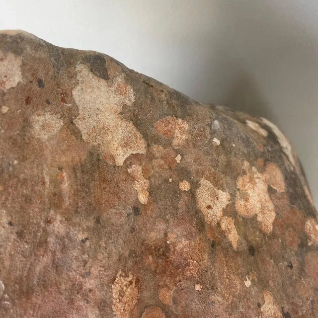 Gray Geometrical Force in Nature Marble Sculpture by Tom Von Kaenel For Sale - Image 8 of 9