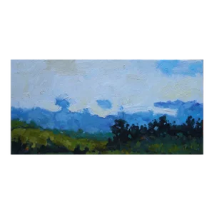 Contemporary Abstract Cloudscape Oil Painting