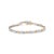 Immerse yourself in the decadence of the 10K Two-Tone Gold Diamond Bracelet, where expert craftsmanship meets timeless...