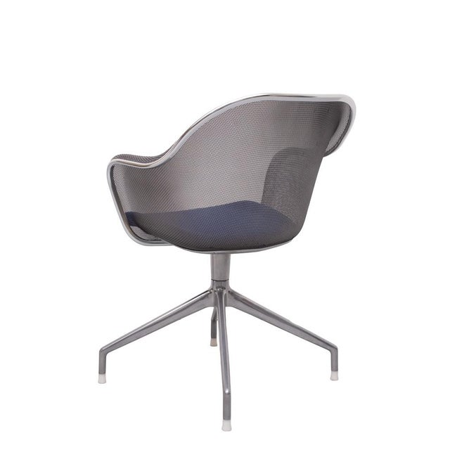 Metal Italian Iuta Swivel Chair by Antonio Citterio for B&B Italia, 2000 For Sale - Image 7 of 14