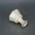 Art Deco Early 20th Century Chinese Ceramic Cup Guan Ware Crackle Glaze Celadon Stem Cup For Sale - Image 3 of 9