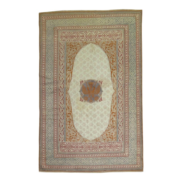 Early 21st Century Zabihi Collection Turkish Hereke Rug - 4'3" x 5'10" For Sale
