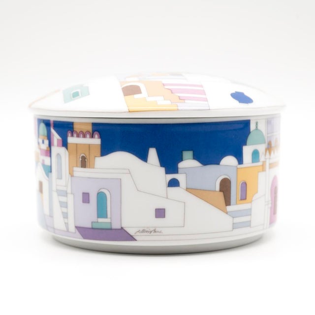 Postmodern A Day in Morocco Collectors Box No. 8 by Gisela Müller-Behrendt for Rosenthal, Germany, 1980s For Sale - Image 3 of 10