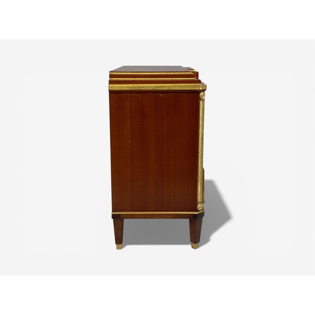 Russian Neoclassical Style, Commodes, Mahogany, Brass, Europe, 1980s For Sale - Image 11 of 13