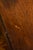 Attributed to Henredon Barley Twist Dark Oak Wood End / Side Table With Center Cupboard & Shelves For Sale - Image 9 of 14