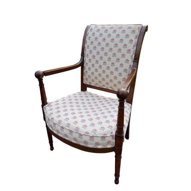 Early 19th Century Early 19th Century Handcrafted Cherry Wood Side Chair For Sale - Image 5 of 9