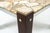 Brutalist Coffee Table with Marble, 1960s For Sale - Image 4 of 7