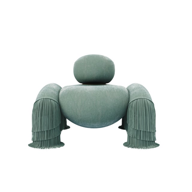 Not Yet Made - Made To Order Odessa Armchairs by Ottiu, Set of 2 For Sale - Image 5 of 18