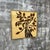 1970s Large Mid Century Modern Framed Botanical Glass Wall Art Circa 1970s. For Sale - Image 5 of 17