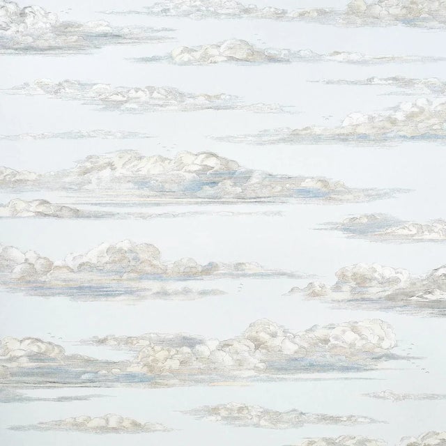 Schumacher X Johnson Hartig Mr. Darcy's Clouds Wallpaper In Sky For Sale
