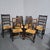 Harlequin Kitchen Dining Chairs, 1880, Set of 8 For Sale - Image 3 of 16