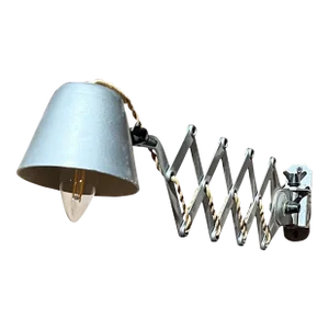 1960s Industrial Soviet Scissor Wall Lamp