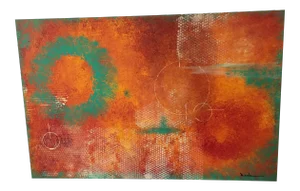 Joanne Riddle “Land of the Muse” Abstract Painting
