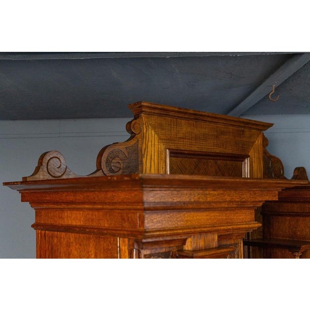 Vintage Sideboard in Oak For Sale - Image 14 of 18